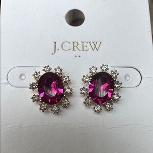JCrew Gem Stone Stud Earrings